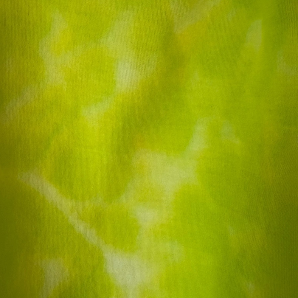 LULULEMON ATHLETICA Lime Tye Dye “All Yours” Cropped Workout Sporty Tank Top - Picture 3 of 8